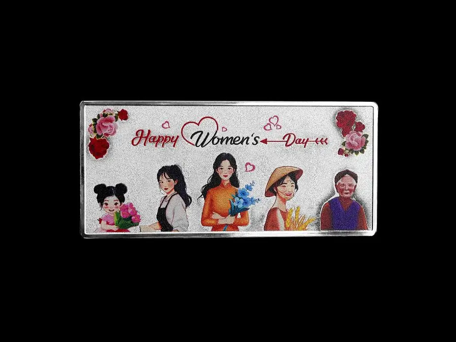 Bạc miếng Ngày Phụ nữ Việt Nam