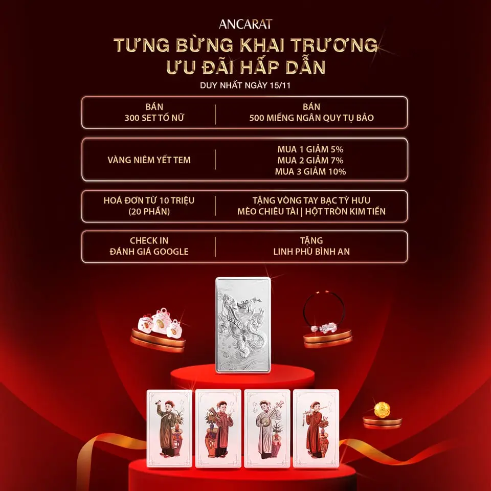 Khai trương Ancarat Him Lam Khai trương Ancarat Him Lam