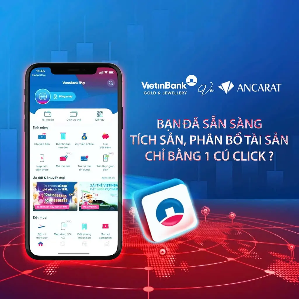 Ưu điểm khi mua bạc Ancarat qua ngân hàng Ưu điểm khi mua bạc Ancarat qua ngân hàng