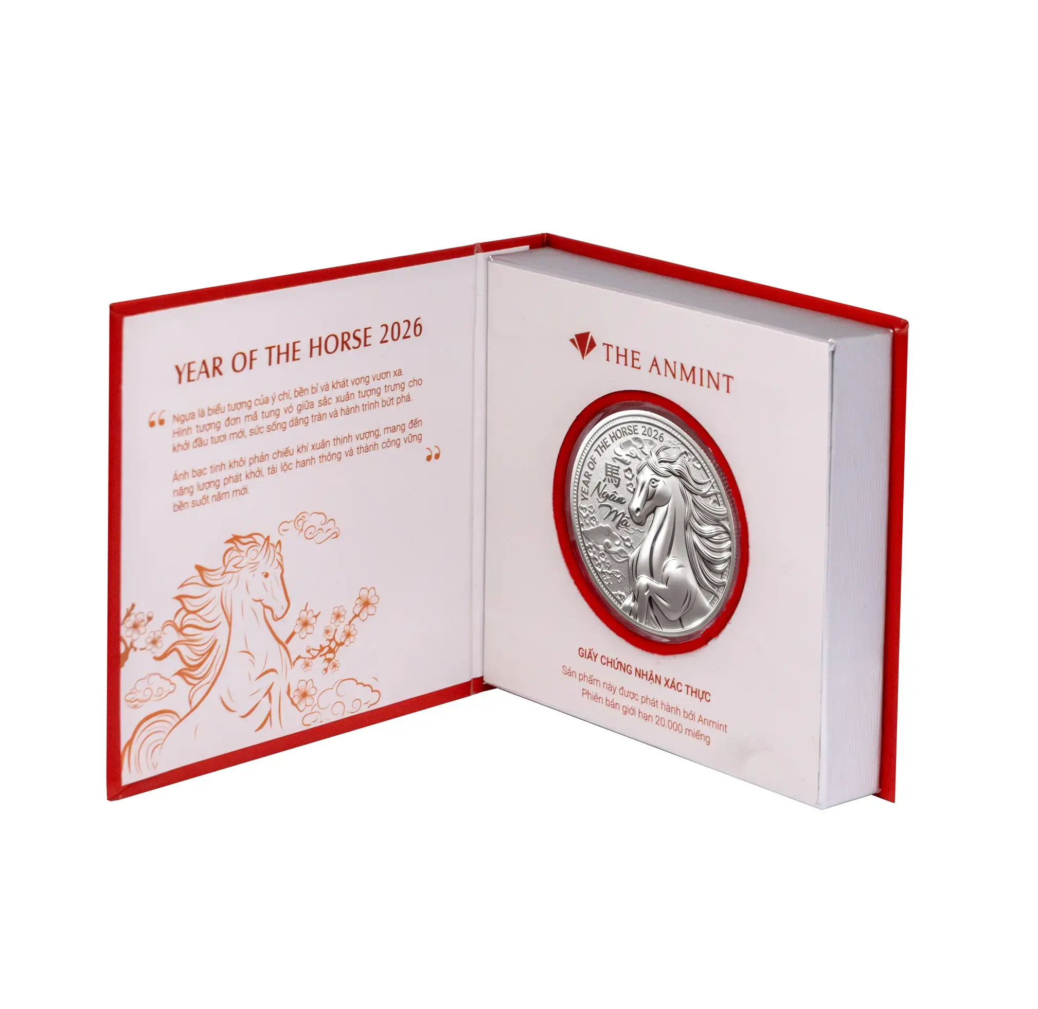 Bạc Ancarat Song Mã và Ngân Mã được chế tác tinh xảo, là món quà đẳng cấp dành tặng đối tác chiến lược Bạc Ancarat Song Mã và Ngân Mã được chế tác tinh xảo, là món quà đẳng cấp dành tặng đối tác chiến lược