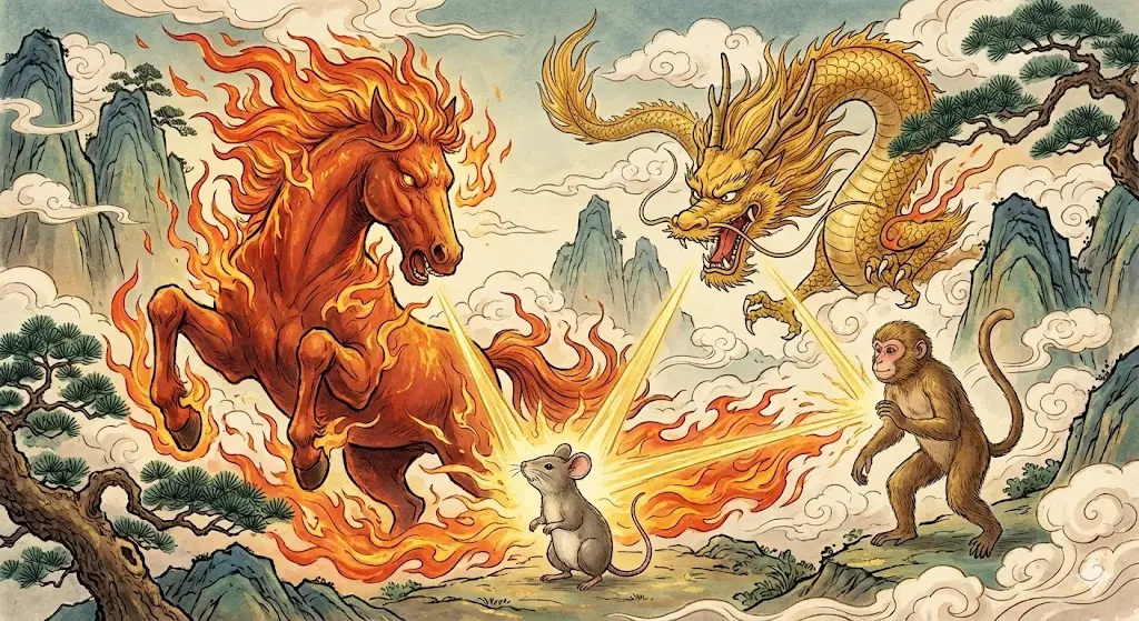 Hình ảnh minh họa bộ Tam Hợp (Thân - Tý - Thìn) tạo thế chân kiềng vững chắc, giúp người tuổi Tý hóa giải cục diện Xung Thái Tuế và những biến động trong năm Bính Ngọ 2026. Hình ảnh minh họa bộ Tam Hợp (Thân - Tý - Thìn) tạo thế chân kiềng vững chắc, giúp người tuổi Tý hóa giải cục diện Xung Thái Tuế và những biến động trong năm Bính Ngọ 2026.