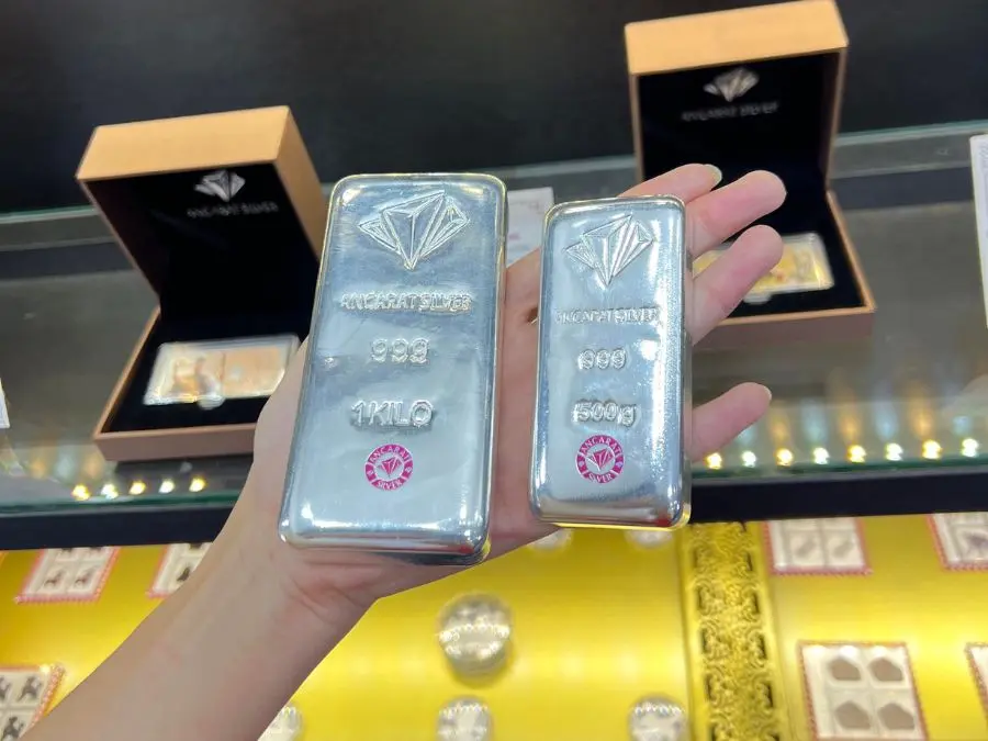 trọng lượng bạc phổ biến thế giới