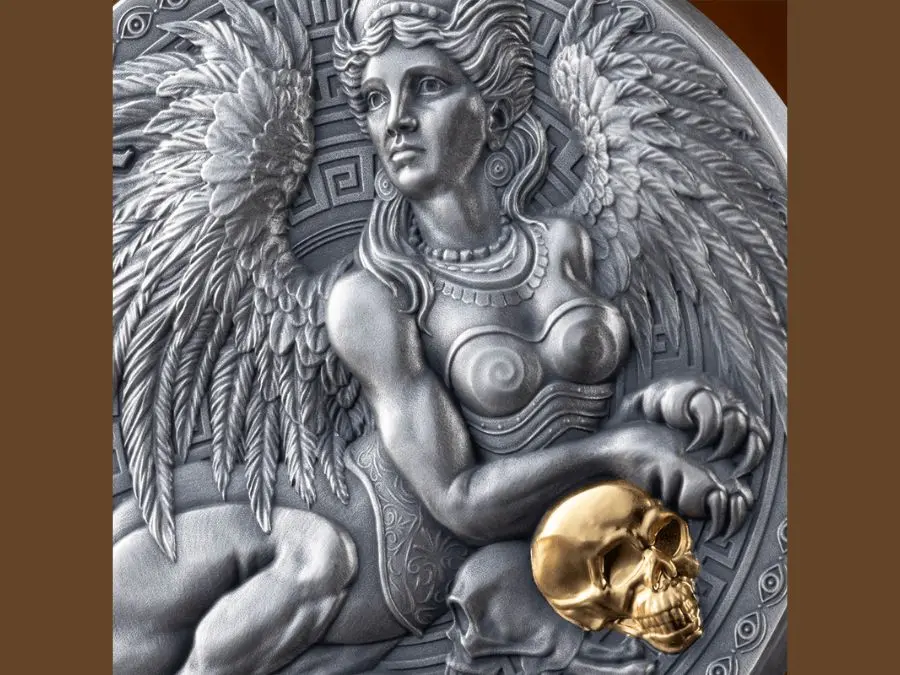 Mua Xu bạc Sphinx Hy Lạp Mua Xu bạc Sphinx Hy Lạp