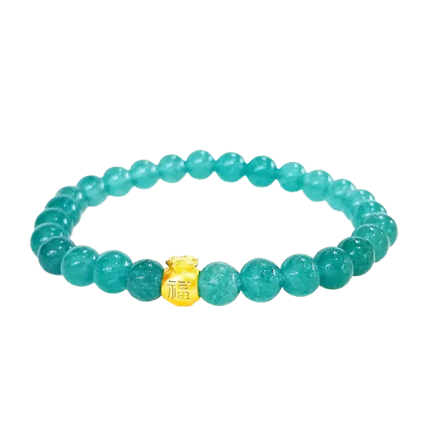 Chuỗi vòng xanh ngọc may mắn