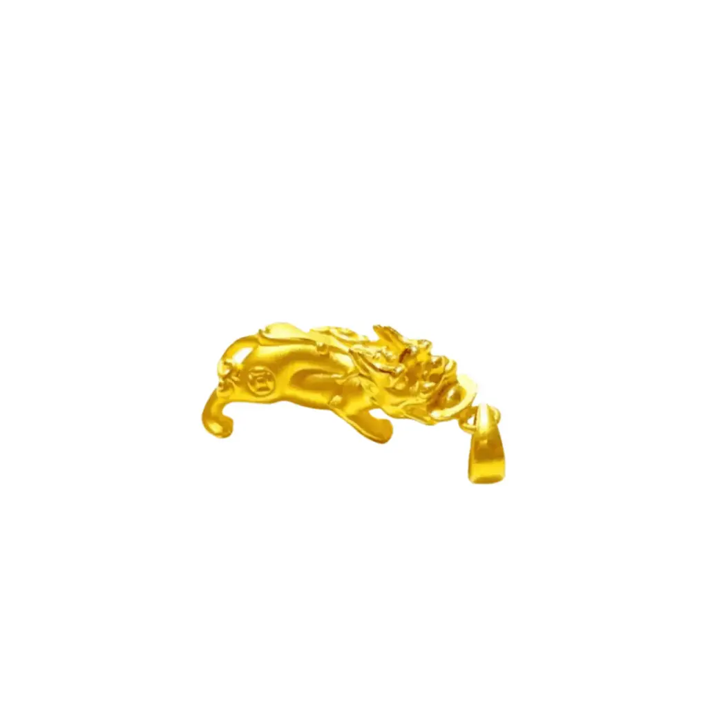 Mặt dây Vàng 24K Tỳ Hưu tài lộc