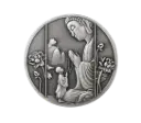 Phật Quang Phổ Chiếu .999 Antique Silver Coin - 1 Oz