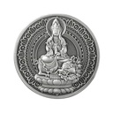 Quan Âm Long Tọa .999 Antique Silver Coin - 1 Oz
